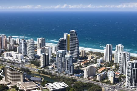 Aerial Image of BROADBEACH CBD