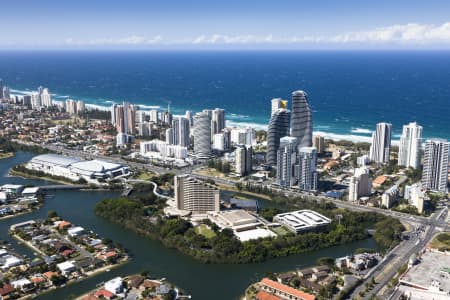 Aerial Image of BROADBEACH CBD