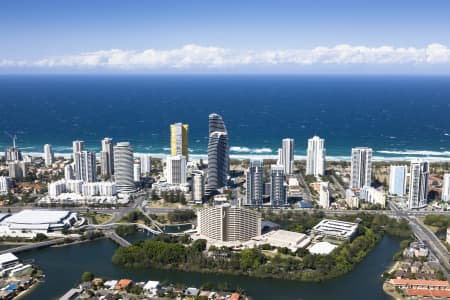 Aerial Image of BROADBEACH CBD