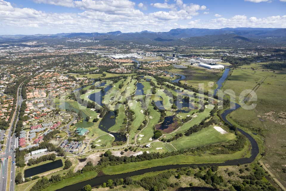 Aerial Image of The Colonial Golf Course