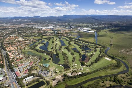 Aerial Image of THE COLONIAL GOLF COURSE