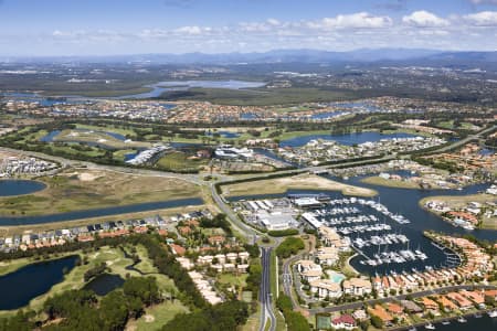 Aerial Image of HOPE ISLAND MARINA