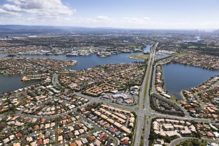 Aerial Image of CHRISTINE CORNER VARSITY LAKES