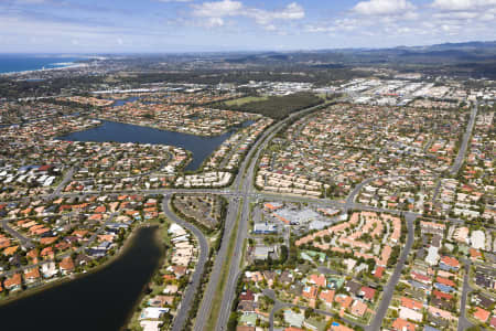 Aerial Image of CHRISTINE CORNER VARSITY LAKES