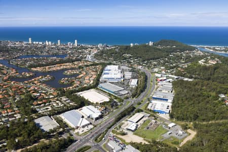 Aerial Image of BURLEIGH HEADS