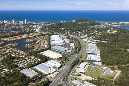 Aerial Image of BURLEIGH HEADS