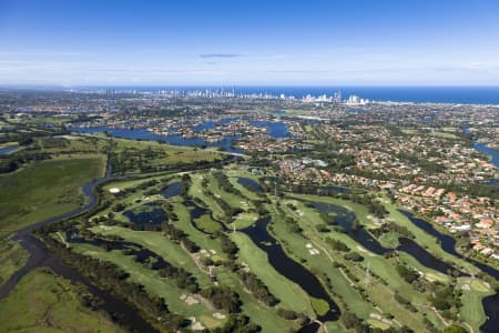 Aerial Image of THE COLONIAL GOF COURSE