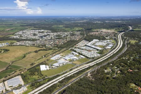 Aerial Image of ORMEAU INDUSTRIAL AREA