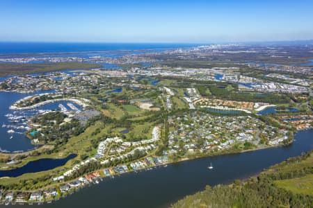 Aerial Image of SANCTUARY COVE HOPE ISLAND