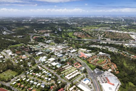Aerial Image of NERANG CBD