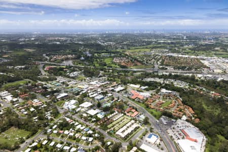 Aerial Image of NERANG CBD