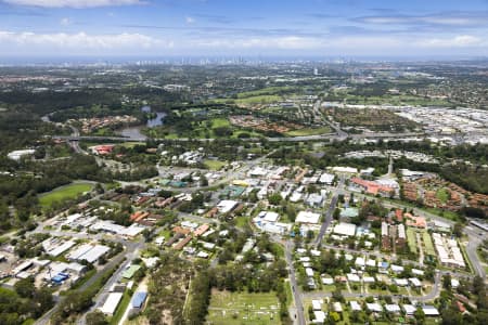 Aerial Image of NERANG CBD