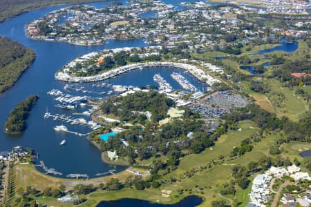 Aerial Image of SANCTUARY COVE HOPE ISLAND