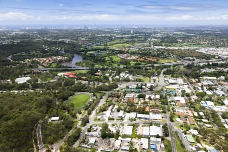 Aerial Image of NERANG CBD