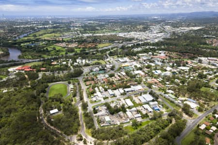 Aerial Image of NERANG CBD