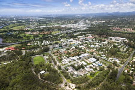 Aerial Image of NERANG CBD