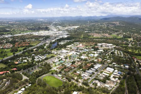 Aerial Image of NERANG CBD
