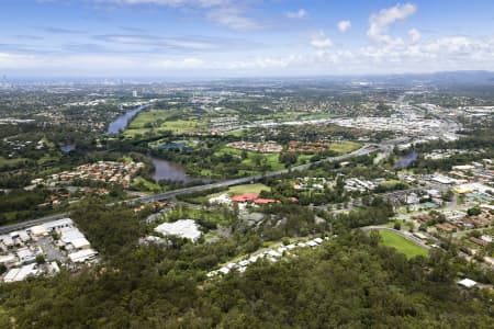 Aerial Image of NERANG CBD