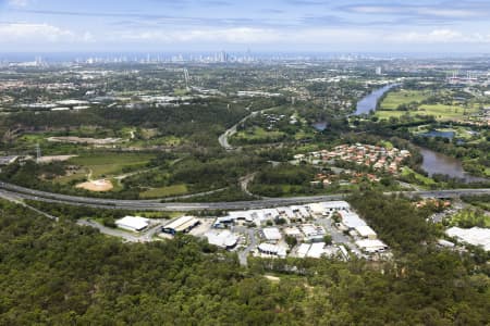 Aerial Image of NERANG CBD
