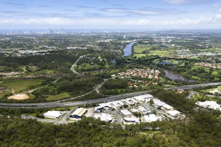 Aerial Image of NERANG CBD