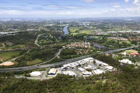 Aerial Image of NERANG CBD