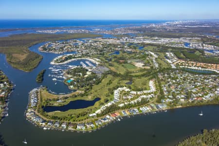 Aerial Image of SANCTUARY COVE HOPE ISLAND