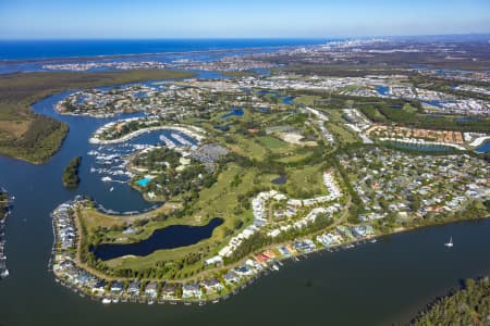 Aerial Image of SANCTUARY COVE HOPE ISLAND