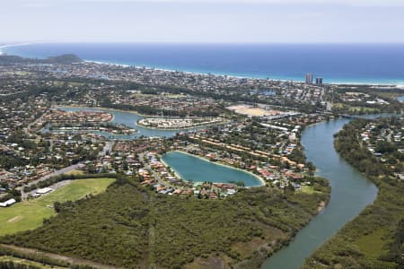 Aerial Image of CURRUMBIN WATERS