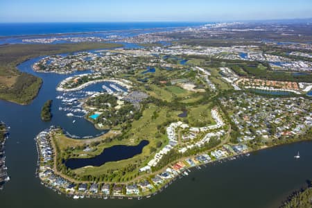 Aerial Image of SANCTUARY COVE HOPE ISLAND