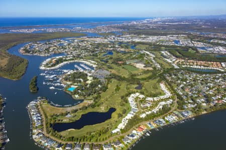 Aerial Image of SANCTUARY COVE HOPE ISLAND