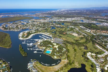 Aerial Image of SANCTUARY COVE HOPE ISLAND