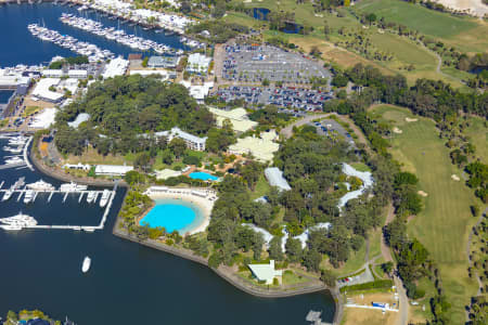 Aerial Image of SANCTUARY COVE HOPE ISLAND