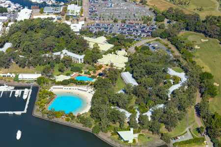 Aerial Image of SANCTUARY COVE HOPE ISLAND