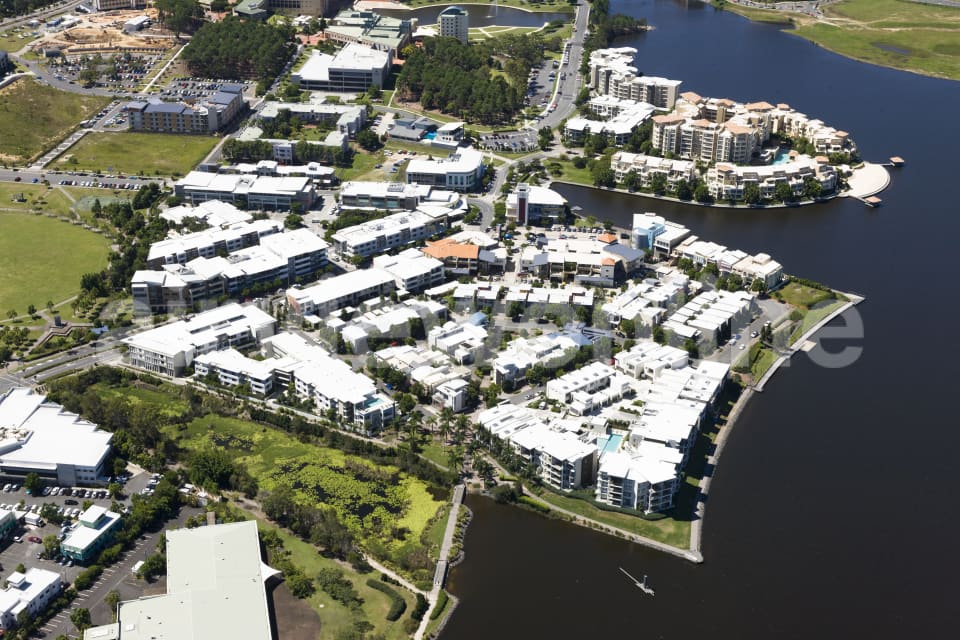 Aerial Image of Varsity Lakes Residential