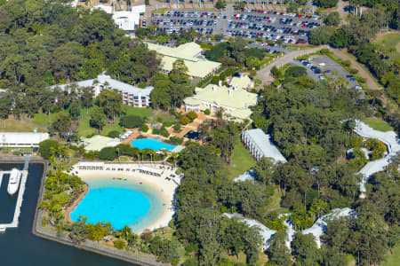Aerial Image of SANCTUARY COVE HOPE ISLAND