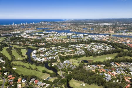 Aerial Image of ROBINA WOODS GOLF COURSE