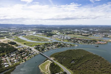 Aerial Image of HOPE ISLAND CANEL