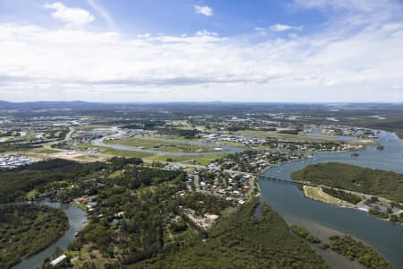 Aerial Image of HOPE ISLAND CANEL
