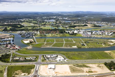 Aerial Image of HOPE ISLAND CANEL