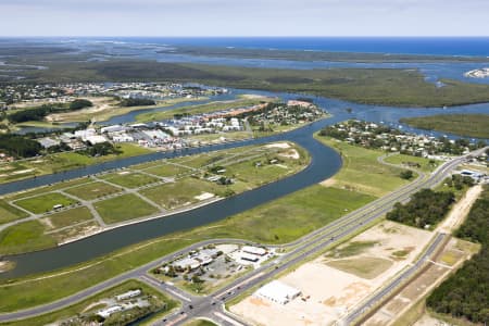 Aerial Image of HOPE ISLAND CANEL