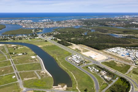 Aerial Image of HOPE ISLAND CANEL