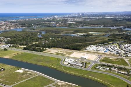 Aerial Image of HOPE ISLAND CANEL