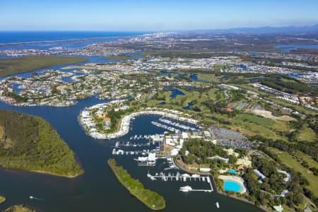 Aerial Image of SANCTUARY COVE HOPE ISLAND