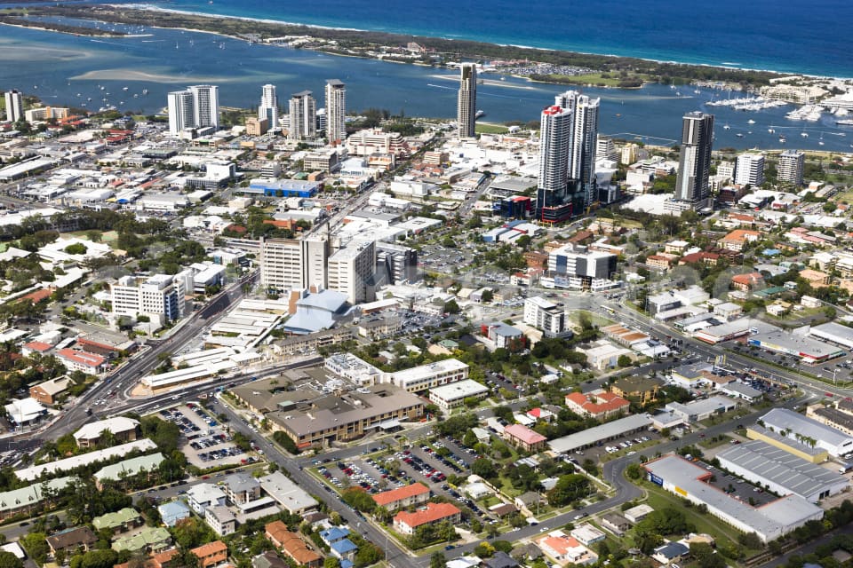 Aerial Image of Southport CBD