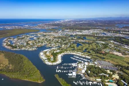 Aerial Image of SANCTUARY COVE HOPE ISLAND