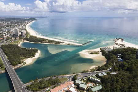 Aerial Image of CURRUMBIN CREEK