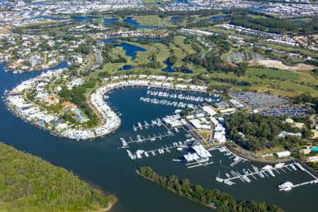 Aerial Image of SANCTUARY COVE HOPE ISLAND