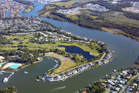 Aerial Image of SANCTUARY COVE HOPE ISLAND