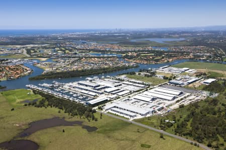Aerial Image of GOLD COAST CITY MARINA
