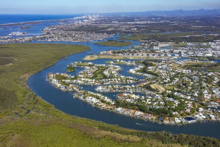 Aerial Image of HOPE ISLAND DEVELOPMENT